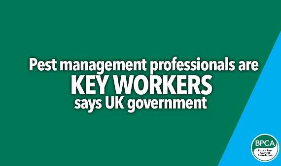 Pest Management Professionals are Key Workers